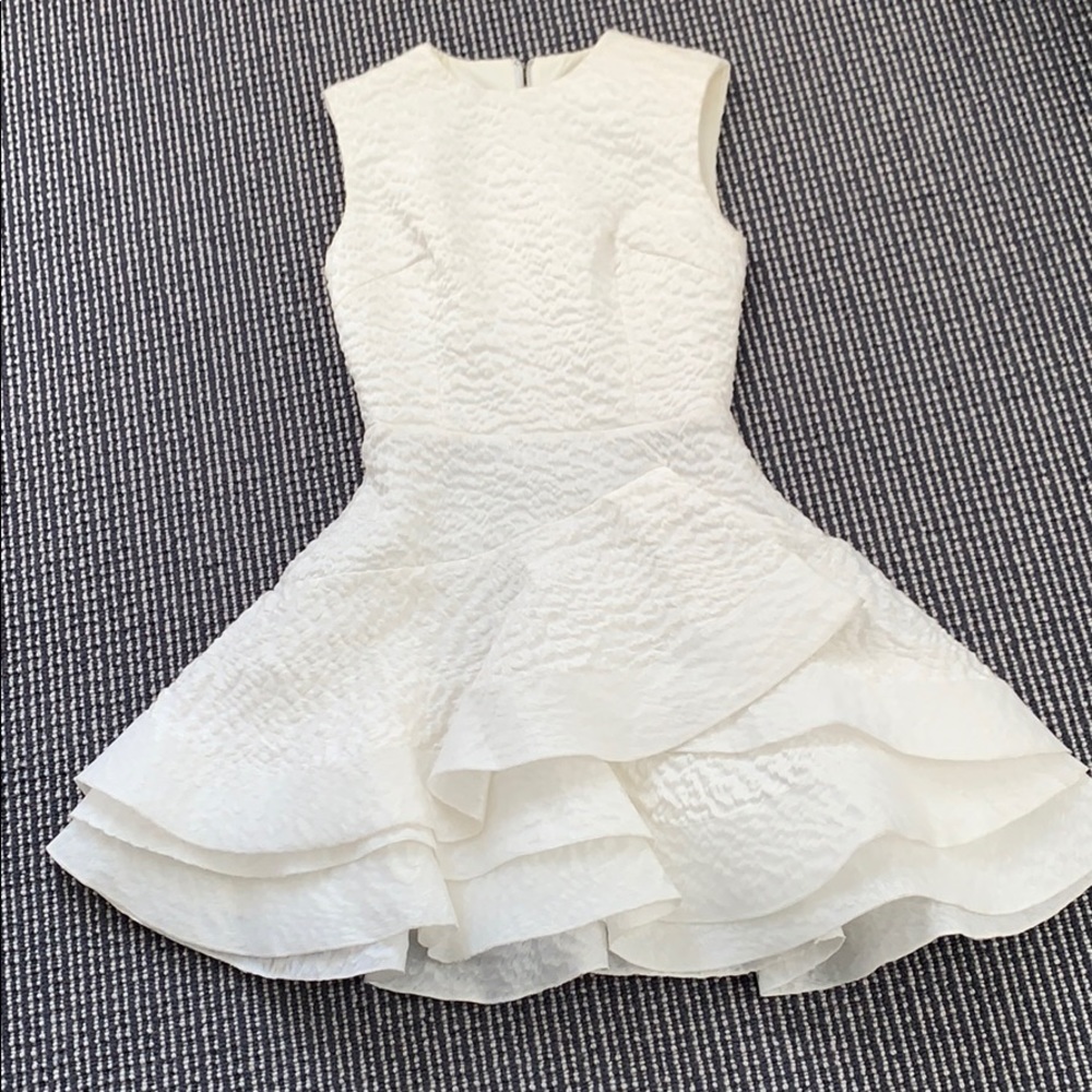 ALEX PERRY White structured dress WORN ONCE